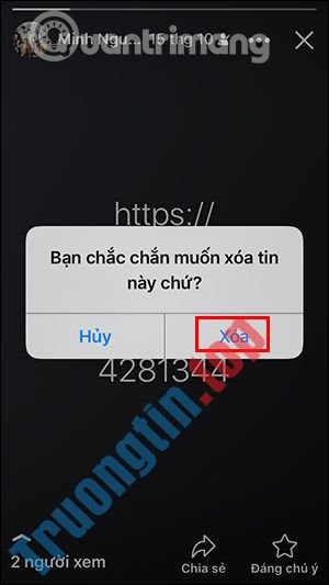 Cách&nbsp;xóa&nbsp;Story&nbsp;cũ&nbsp;trên&nbsp;Facebook