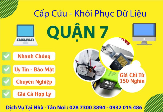 Cứu Dữ Liệu Quận 7