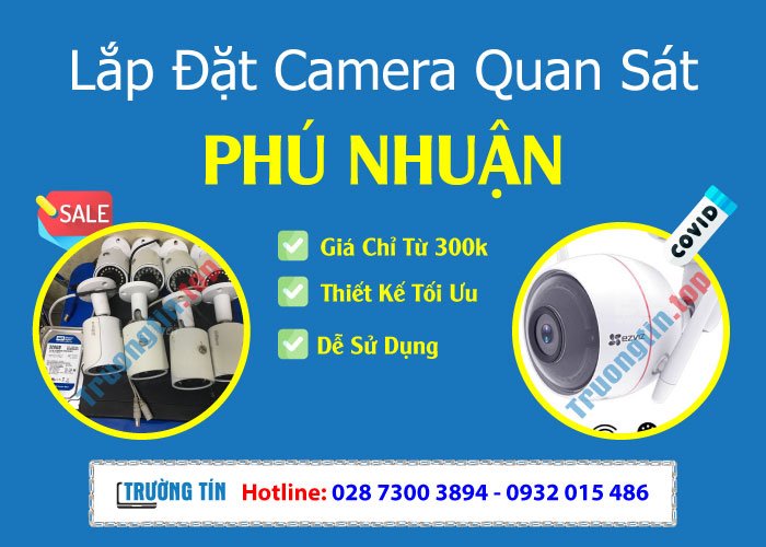Lắp đặt camera quan sát Quận Phú Nhuận