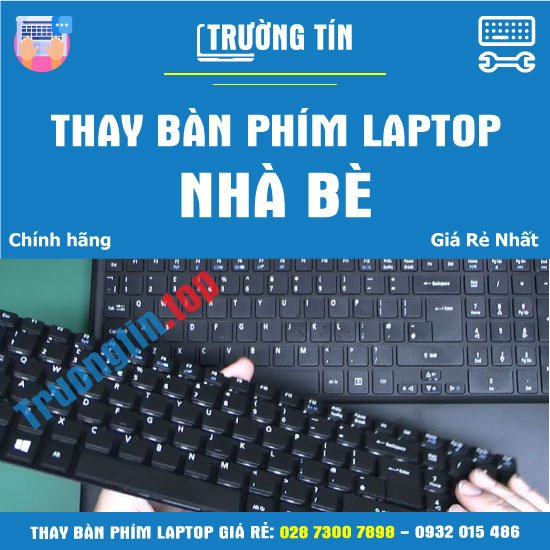 Thay Bàn Phím Laptop Huyện Nhà Bè