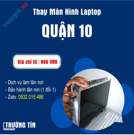 Thay Màn Hình Laptop Quận 10