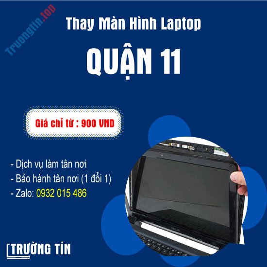 Thay Màn Hình Laptop Quận 11