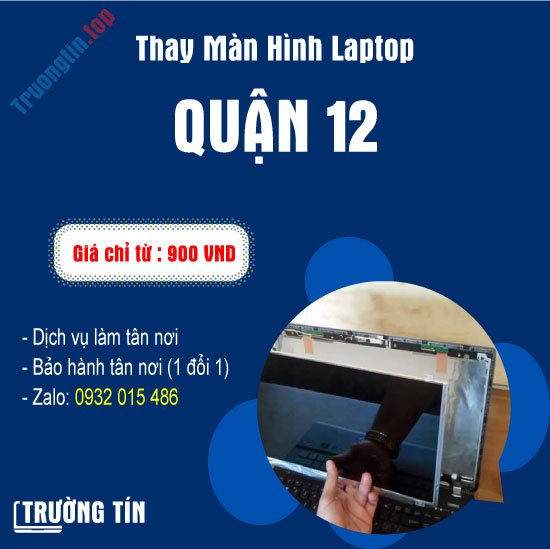 Thay Màn Hình Laptop Quận 12