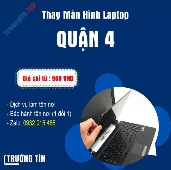 Thay Màn Hình Laptop Quận 4