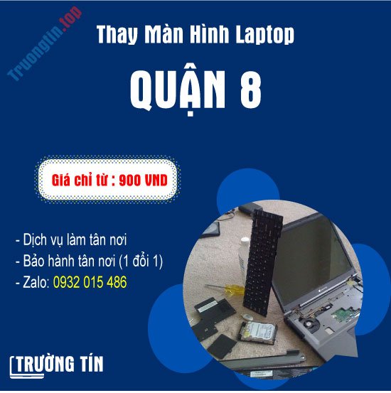 Thay Màn Hình Laptop Quận 8