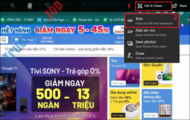 Cách&nbsp;cắt&nbsp;video&nbsp;trên&nbsp;Windows&nbsp;không&nbsp;cần&nbsp;cài&nbsp;thêm&nbsp;phần&nbsp;mềm&nbsp;đơn&nbsp;giản