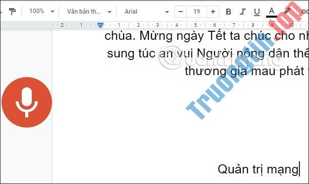 Nhập&nbsp;văn&nbsp;bản&nbsp;bằng&nbsp;giọng&nbsp;nói&nbsp;trên&nbsp;Google&nbsp;Docs&nbsp;như&nbsp;nào?