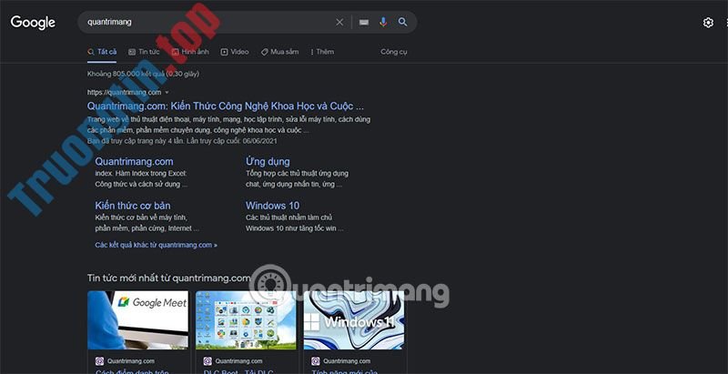Cách&nbsp;bật&nbsp;Dark&nbsp;Mode&nbsp;cho&nbsp;Google&nbsp;Search