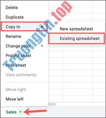 Cách&nbsp;sao&nbsp;chép&nbsp;hoặc&nbsp;tạo&nbsp;bản&nbsp;sao&nbsp;toàn&nbsp;bộ&nbsp;trang&nbsp;tính&nbsp;trong&nbsp;Google&nbsp;Sheets