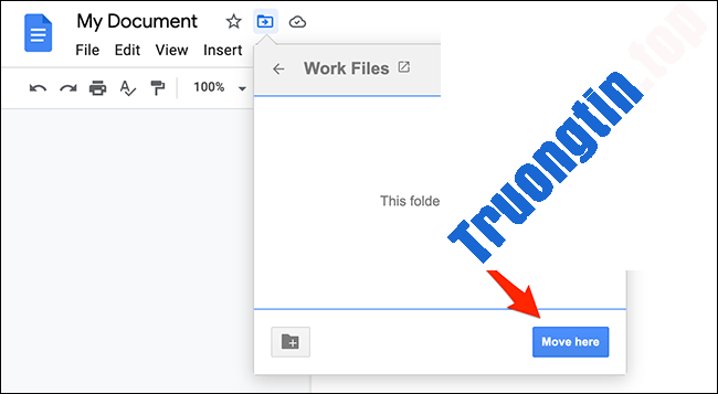 Cách&nbsp;tạo&nbsp;thư&nbsp;mục&nbsp;để&nbsp;chứa&nbsp;tài&nbsp;liệu&nbsp;trong&nbsp;Google&nbsp;Docs