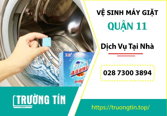 Đơn Vị Vệ Sinh Máy Giặt Quận 11