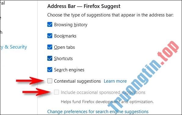 Cách&nbsp;tắt&nbsp;quảng&nbsp;cáo&nbsp;gợi&nbsp;ý&nbsp;tại&nbsp;thanh&nbsp;địa&nbsp;chỉ&nbsp;Firefox