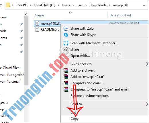 Cách&nbsp;khắc&nbsp;phục&nbsp;lỗi&nbsp;MSVCP140.dll&nbsp;is&nbsp;missing