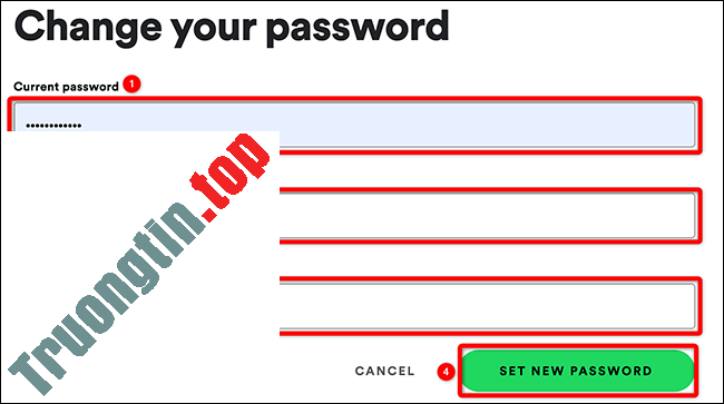 Hướng&nbsp;dẫn&nbsp;thay&nbsp;đổi&nbsp;mật&nbsp;khẩu&nbsp;Spotify