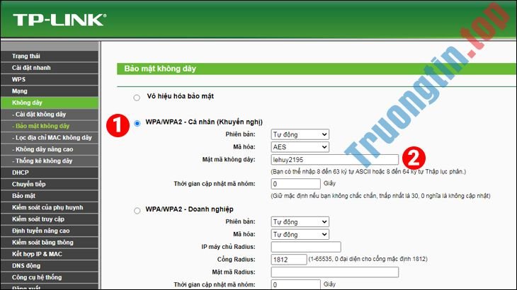 Cách&nbsp;đổi&nbsp;mật&nbsp;khẩu&nbsp;WiFi&nbsp;TP-Link&nbsp;bằng&nbsp;laptop&nbsp;nhanh&nbsp;nhất