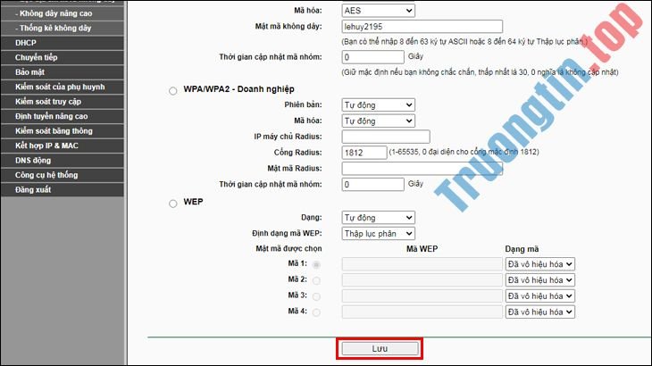 Cách&nbsp;đổi&nbsp;mật&nbsp;khẩu&nbsp;WiFi&nbsp;TP-Link&nbsp;bằng&nbsp;laptop&nbsp;nhanh&nbsp;nhất