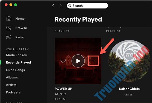 Cách&nbsp;xóa&nbsp;danh&nbsp;sách&nbsp;phát&nbsp;gần&nbsp;đây&nbsp;trên&nbsp;Spotify