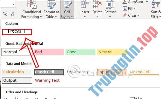 Cách&nbsp;chia&nbsp;sẻ&nbsp;kiểu&nbsp;định&nbsp;dạng&nbsp;ô&nbsp;trong&nbsp;Excel