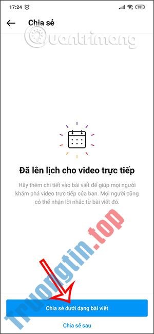 Cách&nbsp;lên&nbsp;lịch&nbsp;phát&nbsp;live&nbsp;stream&nbsp;Instagram
