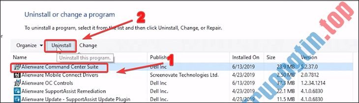 6&nbsp;cách&nbsp;khắc&nbsp;phục&nbsp;lỗi&nbsp;Alienware&nbsp;Command&nbsp;Center&nbsp;không&nbsp;hoạt&nbsp;động