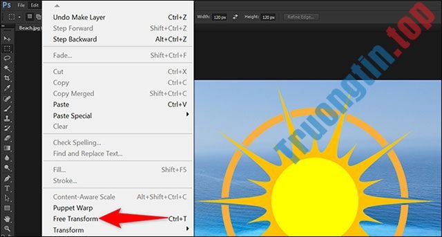 Cách&nbsp;thay&nbsp;đổi&nbsp;kích&nbsp;thước&nbsp;một&nbsp;layer&nbsp;trong&nbsp;Adobe&nbsp;Photoshop