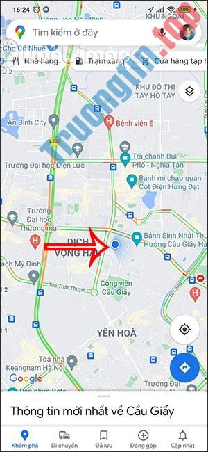 Cách&nbsp;lưu&nbsp;vị&nbsp;trí&nbsp;đỗ&nbsp;xe&nbsp;trên&nbsp;Google&nbsp;Maps