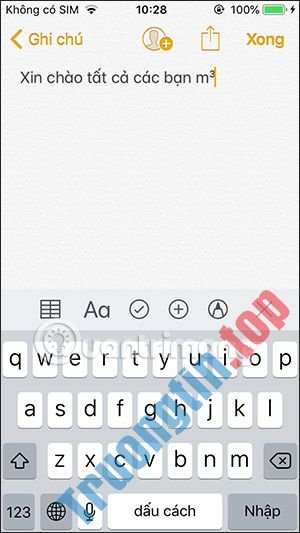 Cách&nbsp;viết&nbsp;mét&nbsp;vuông&nbsp;(m²),&nbsp;mét&nbsp;khối&nbsp;(m³)&nbsp;trên&nbsp;điện&nbsp;thoại,&nbsp;máy&nbsp;tính