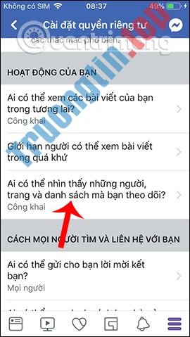 Cách&nbsp;ngăn&nbsp;mọi&nbsp;người&nbsp;biết&nbsp;bạn&nbsp;Follow&nbsp;ai&nbsp;trên&nbsp;Facebook