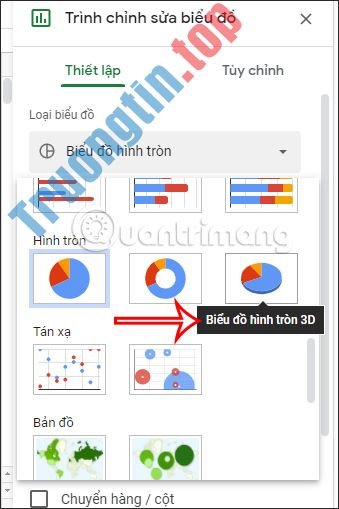 Cách&nbsp;tạo&nbsp;biểu&nbsp;đồ&nbsp;hình&nbsp;tròn&nbsp;Google&nbsp;Sheets