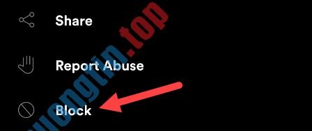 Cách&nbsp;chặn&nbsp;tài&nbsp;khoản&nbsp;Spotify