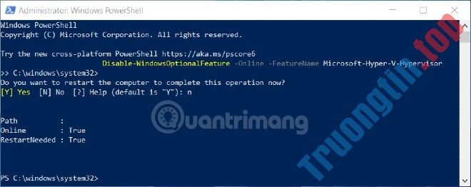 Cách&nbsp;disable&nbsp;Hyper-V&nbsp;trên&nbsp;Windows&nbsp;10,&nbsp;vô&nbsp;hiệu&nbsp;hóa&nbsp;Hyper-V