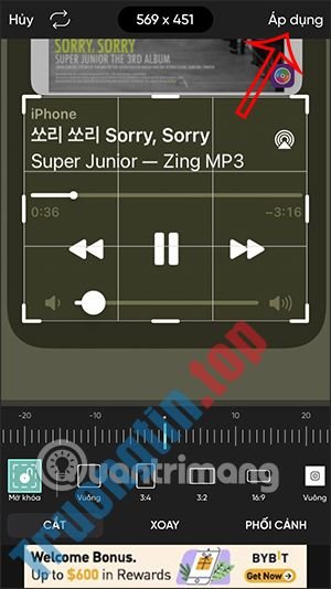 Cách&nbsp;chèn&nbsp;khung&nbsp;phát&nbsp;nhạc&nbsp;vào&nbsp;ảnh&nbsp;trên&nbsp;PicsArt