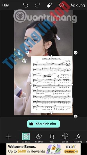 Cách&nbsp;chèn&nbsp;lời&nbsp;bài&nbsp;hát&nbsp;vào&nbsp;ảnh&nbsp;bằng&nbsp;PicsArt