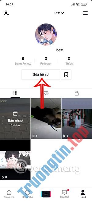 Cách&nbsp;dùng&nbsp;video&nbsp;làm&nbsp;avatar&nbsp;TikTok