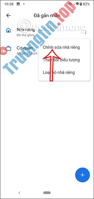 Cách&nbsp;thay&nbsp;địa&nbsp;chỉ&nbsp;nhà&nbsp;riêng&nbsp;trên&nbsp;Google&nbsp;Maps