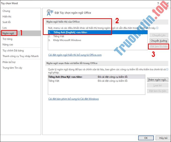 Cách&nbsp;cài&nbsp;đặt&nbsp;Tiếng&nbsp;Việt&nbsp;cho&nbsp;Microsoft&nbsp;Office&nbsp;2010,&nbsp;2016,&nbsp;2019