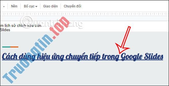 Cách&nbsp;tạo&nbsp;liên&nbsp;kết&nbsp;slide&nbsp;thuyết&nbsp;trình&nbsp;Google&nbsp;Slides