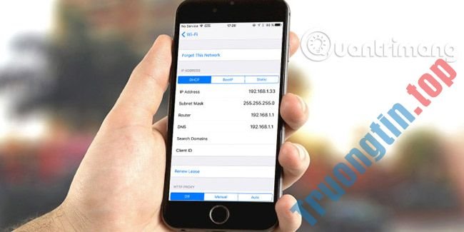 Cách&nbsp;thay&nbsp;đổi&nbsp;địa&nbsp;chỉ&nbsp;IP&nbsp;cho&nbsp;điện&nbsp;thoại