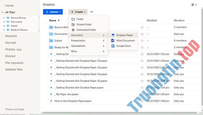 Dropbox&nbsp;Paper&nbsp;là&nbsp;gì?&nbsp;Cách&nbsp;sử&nbsp;dụng&nbsp;Dropbox&nbsp;Paper