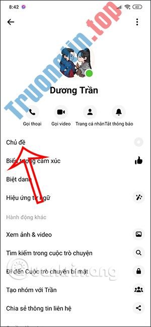 Cách&nbsp;cài&nbsp;theme&nbsp;Giáng&nbsp;sinh,&nbsp;năm&nbsp;mới&nbsp;cho&nbsp;Messenger