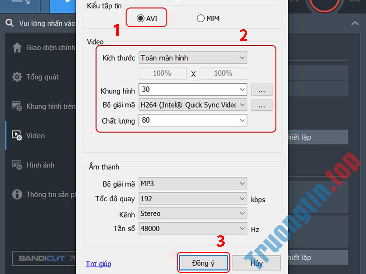 Instructions for recording laptop screen directly or using software