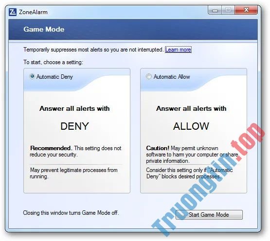 Sử&nbsp;dụng&nbsp;ZoneAlarm&nbsp;như&nbsp;thế&nbsp;nào?