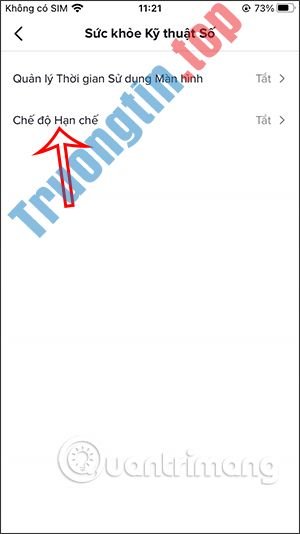 Cách&nbsp;bật&nbsp;chế&nbsp;độ&nbsp;hạn&nbsp;chế&nbsp;video&nbsp;TikTok