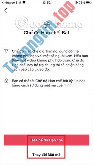 Cách&nbsp;bật&nbsp;chế&nbsp;độ&nbsp;hạn&nbsp;chế&nbsp;video&nbsp;TikTok