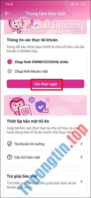 Cách&nbsp;bảo&nbsp;mật&nbsp;MoMo&nbsp;tối&nbsp;đa,&nbsp;an&nbsp;toàn