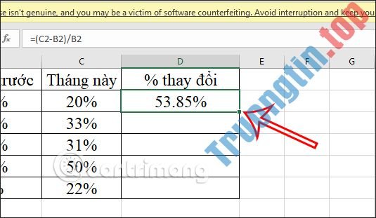 Cách&nbsp;kéo&nbsp;công&nbsp;thức&nbsp;trong&nbsp;Excel