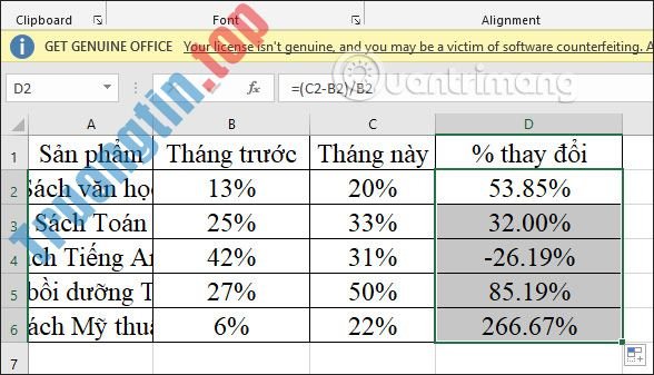Cách&nbsp;kéo&nbsp;công&nbsp;thức&nbsp;trong&nbsp;Excel