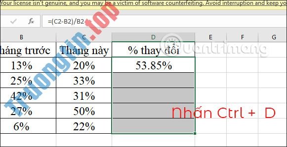Cách&nbsp;kéo&nbsp;công&nbsp;thức&nbsp;trong&nbsp;Excel