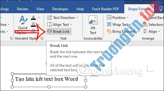 Cách&nbsp;liên&nbsp;kết&nbsp;Text&nbsp;Box&nbsp;trong&nbsp;Word