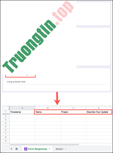 How to create, automatically attach Google Form forms to Google Sheet